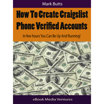 Product picture How to Create Craigslist Phone Verified Accounts