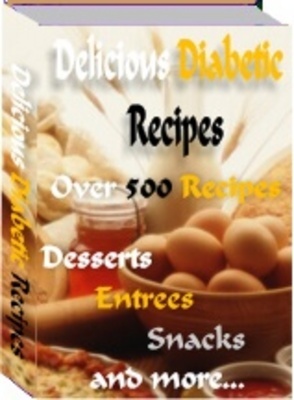 Product picture 500 Delicious Diabetic Recipes with MRR