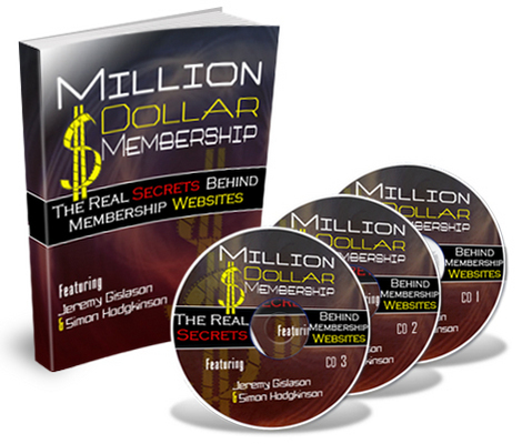 Product picture Million Dollar Memberships: Million Dollar Membership Sites 
