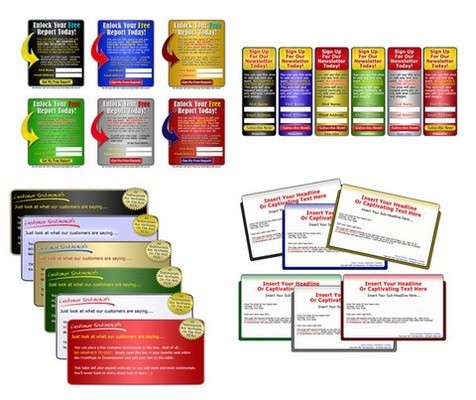 Product picture Graphical Optin Template Pack