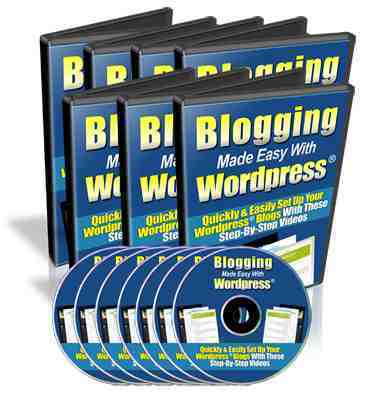 Product picture Blogging Made Easy With Wordpress with Resell Rights