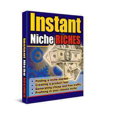 Product picture NEWInstant Niche Riches With Master Resale Rights