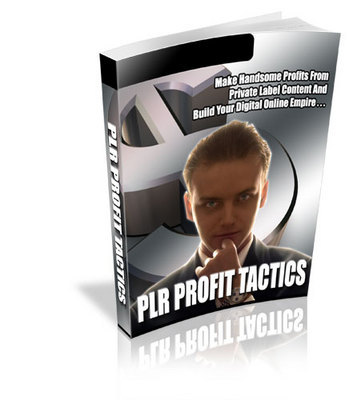 Product picture PLR Profit Tactics