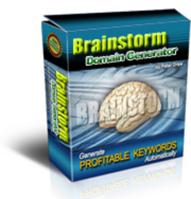 Product picture  Brainstorm Domain Generator Software- PLR Included