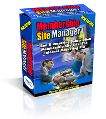 Product picture Membership Site Manager with Master Resell Rights
