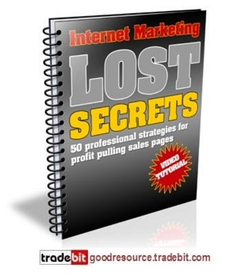 Product picture Collection of Internet Marketing Lost Secrets plr