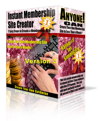 Product picture Instant Membership Site Creator