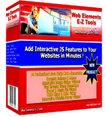 Product picture Webmasters Utilities Web Elements E-Z Tools