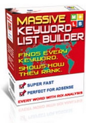 Product picture Massive KeyWord List Builder