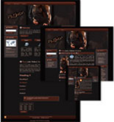 Product picture Fashion Website Template 2 