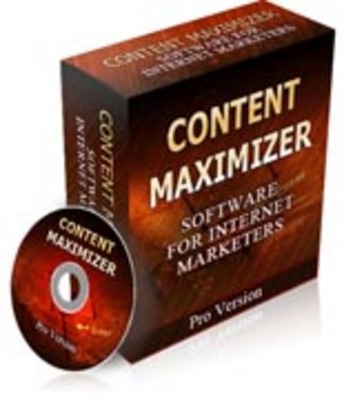 Product picture Content Maximizer Comes with Resale Rights