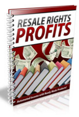 Product picture Resale Rights Profits Comes with Private Label Rights!