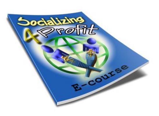 Product picture Socializing For Profit - 5 Day Private Label Ecourse PLR!