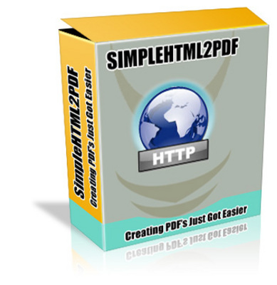 Product picture Simple HTML 2 PDF with Master Resale Rights