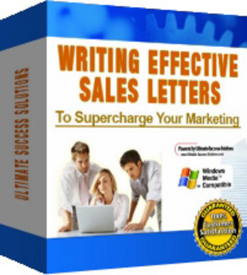 Product picture Writing Effective Sales Letters To Supercharge Your Marketin