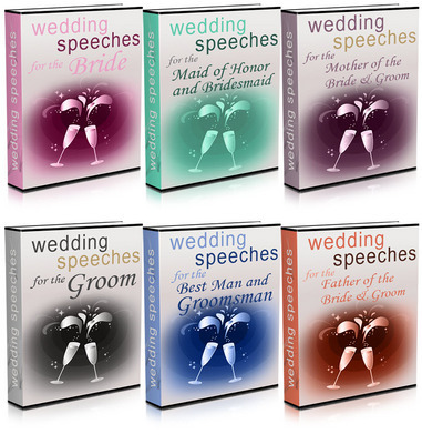 Product picture Wedding Speeches - 60 Ready Made Best Wedding Speeches! 