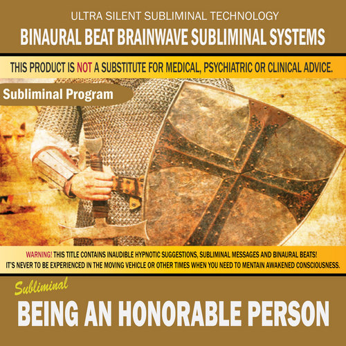 Product picture Being an Honorable Person