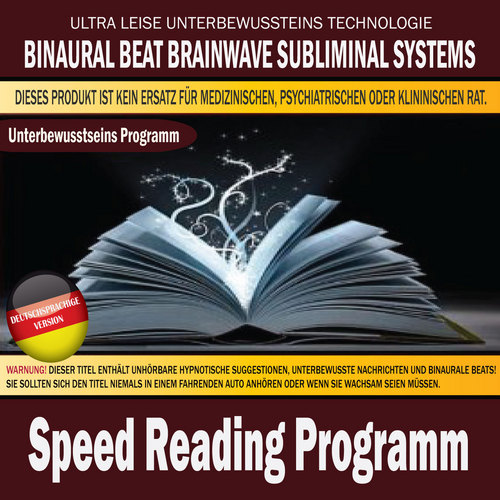 Product picture Speed Reading Programm (Deutschsprachige Version)