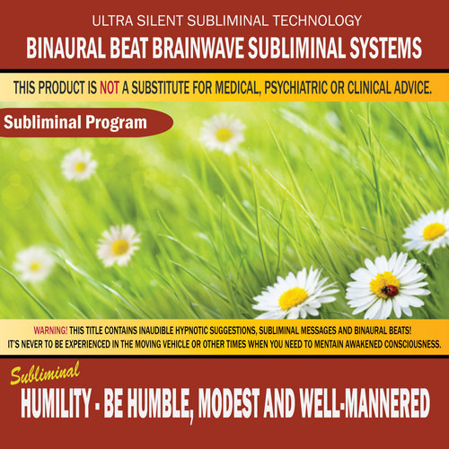 Product picture Humility - Be Humble, Modest and Well-Mannered